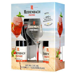 Rodenbach Fruitage 4x250ml + 1 Glass Giftpack