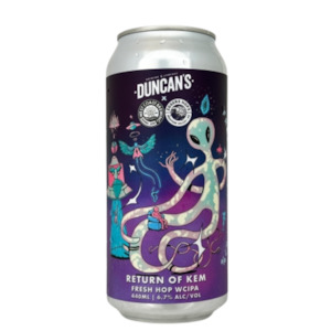 Duncans Brewery Of The Month: Duncan's Return of The Kem Fresh Hop WCIPA 440mL