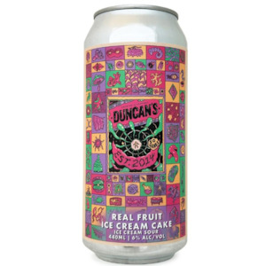 Duncan's Real Fruit Ice Cram Cake Sour 440mL
