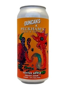 Duncans x Peckhams Toffee Apple Pastry Sour 440mL