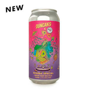 Duncans Brewery Of The Month: Duncan's Eggers Special Fresh Hop NZ Pilsner 440mL