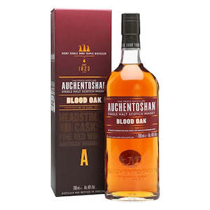 Auchentoshan Distillery Of The Month: Auchentoshan Blood Oak Single Malt 700mL