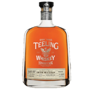Irish Whiskey 1: Teeling 17yo Single Cask ex Akarua Pinot Noir Cask 700mL