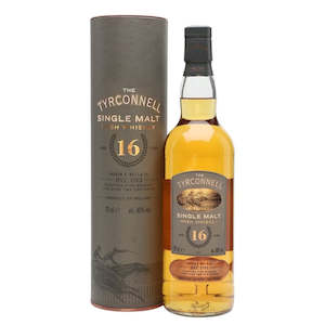 Irish Whiskey 1: Tyrconnell 16yo Irish Whisky 700mL