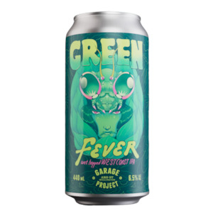 Fresh Hop 2022: Garage Project Green Fever Fresh Hop IPA 440mL