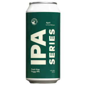 Fresh Hop 2022: Mount Brewing Co Fresh Hop Foggy IPA 440mL