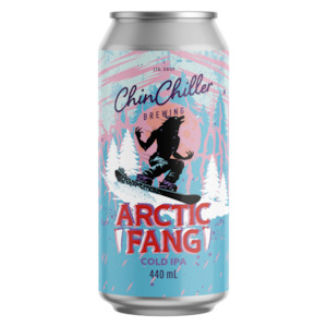 Chin Chiller Brewery Of The Month: ChinChiller Arctic Fang Cold IPA 440mL