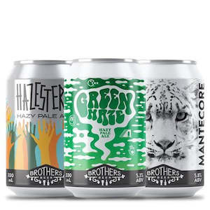 Wine Mixed Case Collection: Brothers Beer Hazy Mixed 6 6x330mL