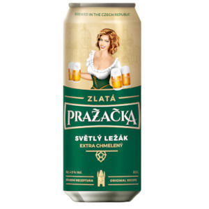 Prazacka Extra Hopped Lager 500mL
