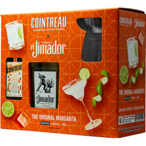 Favourites: Cointreau, El Jimador & Margarita Glass Kit 725mL