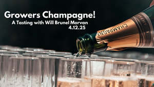 Sparkling Wine: Tasting - Growers Champagne and Caviar! With Will Maison Vauron 4.12.25