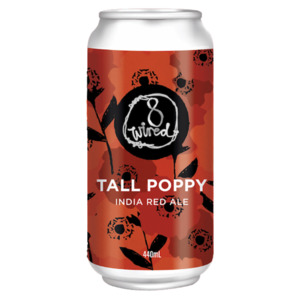 8 Wired 'Tall Poppy' India Red Ale 440mL