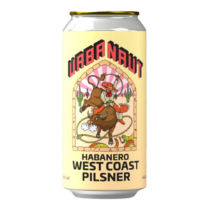Urbanaut Habanero West Coast Pilsner 440mL