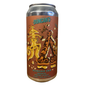 Duncans Brewery Of The Month: Duncan's Bunchie Cra Imperial Pastry Stout 440mL