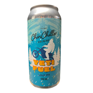 Chin Chiller Brewery Of The Month: ChinChiller Yeti Fuel Cold IPA 440mL