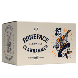 Boneface Clawhammer Hazy IPA 6x330mL