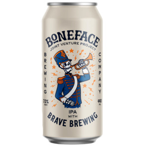 Boneface x Brave Brewing IPA 440mL