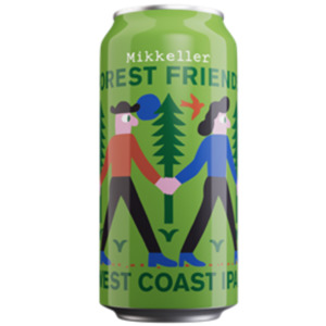 Garage Project x Mikkeller Forest Friends West Coast IPA 440mL