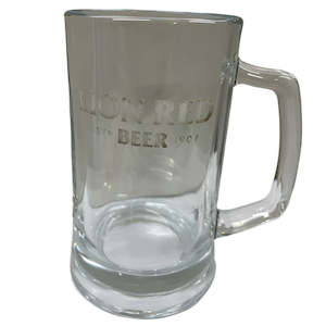 Beer Glassware: Lion Red Glass