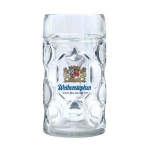 Beer Glassware: Weihenstephaner Stein Glass 1L