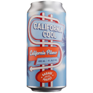 Pilsner: Garage Project California Cool Dry Hopped California Pilsner 440ml