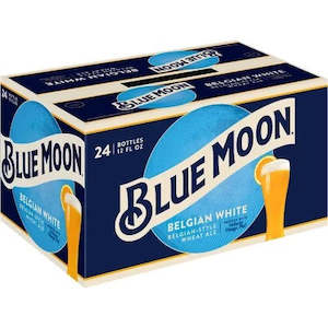 Blue Moon Belgian White Ale 355ml 24pk