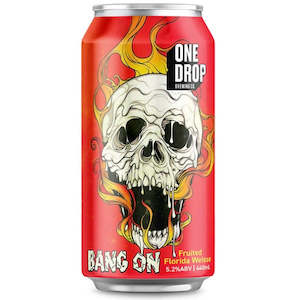 Wheat Beer: One Drop Brewing Bang On Fruited Florida Weisse 440ml