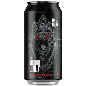 Stout: One Drop Brewing Big Bad Wolf Imperial Pastry Stout 440ml