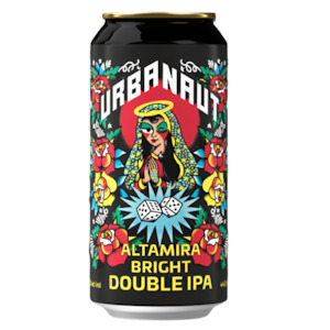 Double Ipa: Urbanaut Altamira Bright Double IPA 440ml