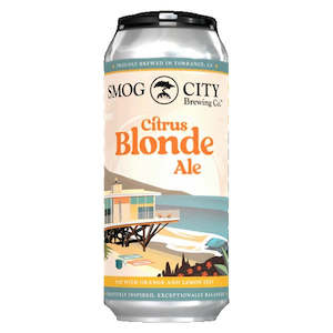 Blonde Beer: Smog City Citrus Blonde 473ml BB 15/09/25