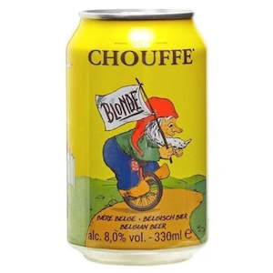 Blonde Beer: La Chouffe 330ml Can