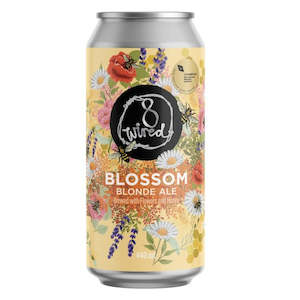 Blonde Beer: 8 Wired Blossom Blonde Ale 440ml