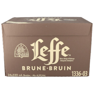 Leffe Brune 330ml 24pk
