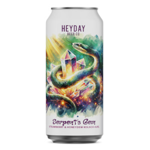 Other: Heyday Serpent's Gem Strawberry & Honeydew Kolsch 440ml