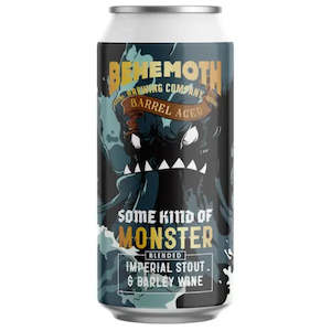 Other: Behemoth Some Kind Of Monster Blended Imperial Stout & Barley Wine 440ml