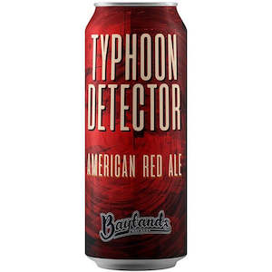 Red Amber Ale: Baylands Typhoon Detector American Red Ale 440ml