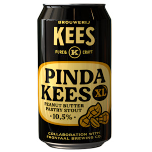 Craft Beer From The Netherlands: Kees Pinda Kees XL Peanut Butter Pastry Stout 330ml