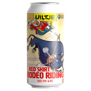 Uiltje Red Shirt Rodeo Riding Red IPA 440ml