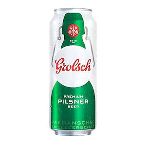 Craft Beer From The Netherlands: Grolsch Premium Pilsner 500ml Can