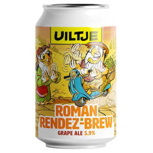 Craft Beer From The Netherlands: Uiltje Roman Randez-Brew Grape Ale 330ml Best Before: 01/07/25