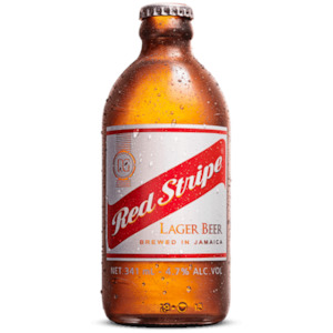 Craft Beer From The United Kingdom: Red Stripe 330ml BB 28/06/25