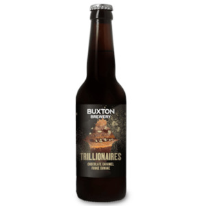 Buxton Brewery Trillionaires Chocolate Caramel Fudge Sundae Imperial Stout 330ml