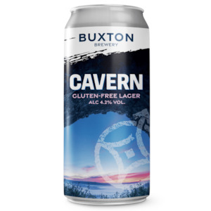Craft Beer From The United Kingdom: Buxton Brewery Cavern Gluten Free Lager 440ml