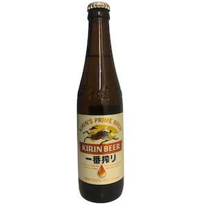 Kirin Ichiban Shibori Lager 334ml