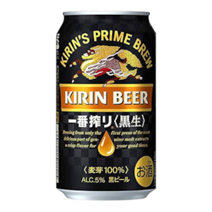 Beer From Japan: Kirin Ichiban Shibori Dark 350ml