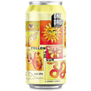 Craft Beer From Australia: One Drop Brewing Follow The Sun Cali IPA 440ml