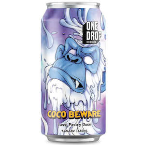 Craft Beer From Australia: One Drop Brewing Coco Beware Lassi Pastry Gose 440ml