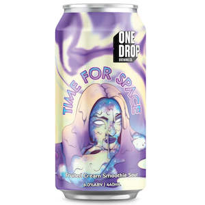 Craft Beer From Australia: One Drop Brewing Time For Space Fruited Cream Sour 440ml