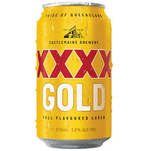 XXXX Gold Lager 375ml