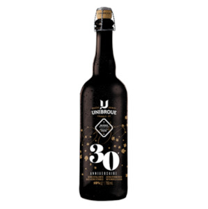 Craft Beer From Canada: Unibroue 30th Anniversary Stout 750ml